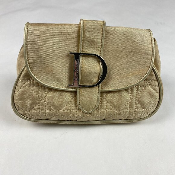 Dior Parfums Beige Mini Cosmetic Bag - Picture 1 of 16
